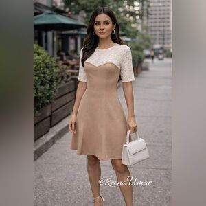 Mackage Dress Tricot Beige/Cream